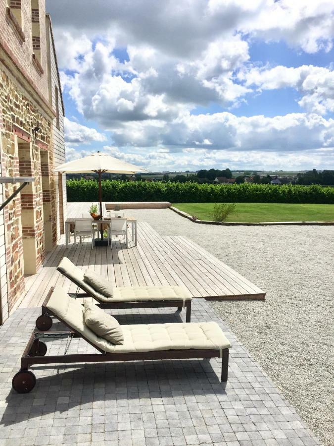 Galerie, Tumulus De La Hogue Hotel Fontenay-le-Marmion Exterior photo